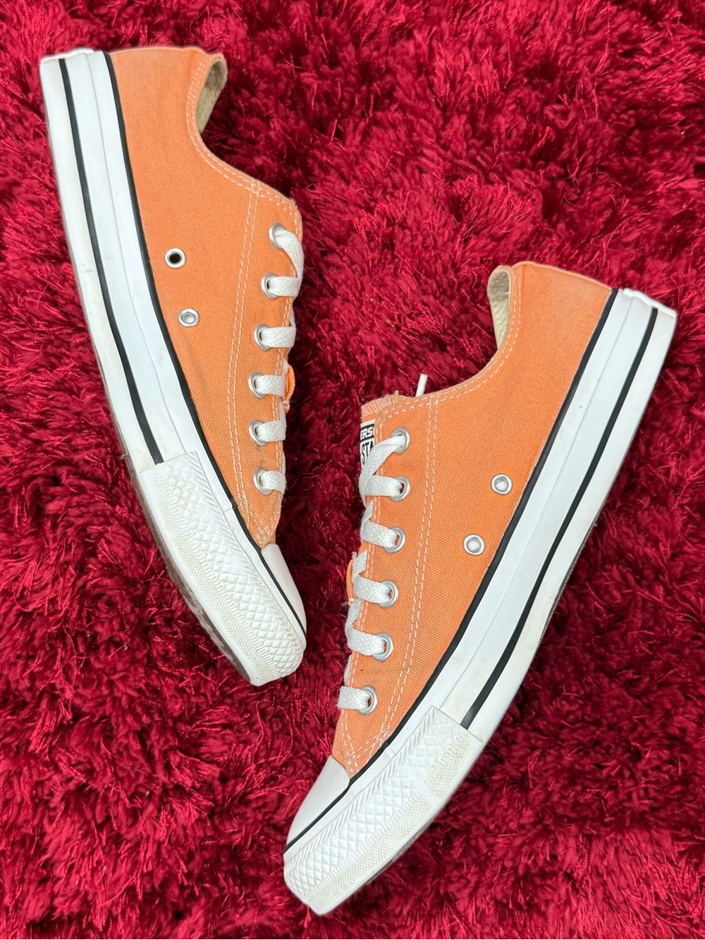 Converse Chuck Taylor All Stars Women’s 10 Mens 8 130122F Peach Nectarine Low